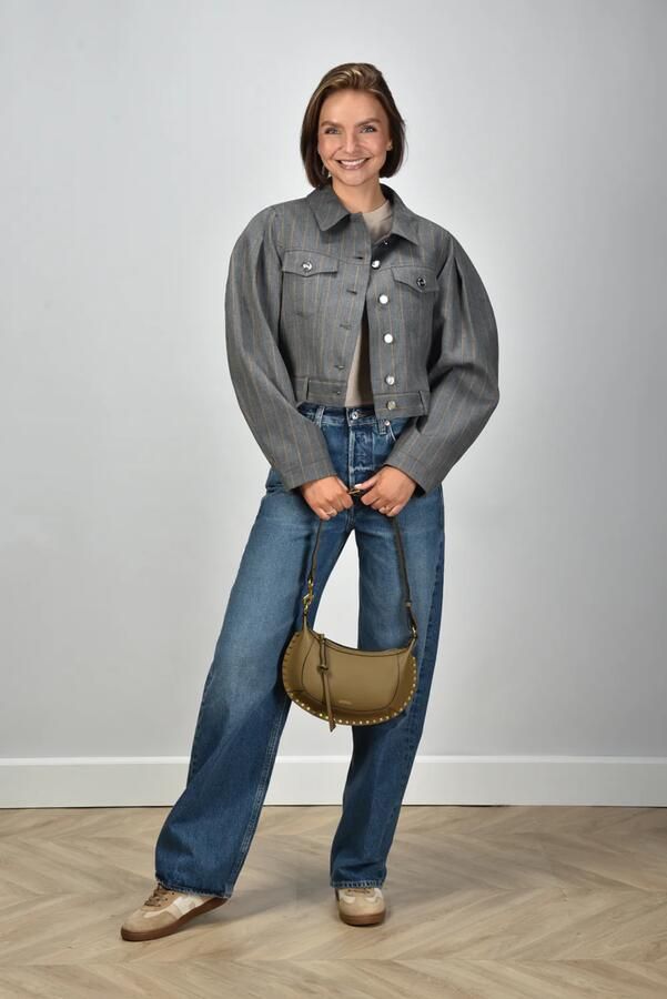 Ganni jack W0760 pewter