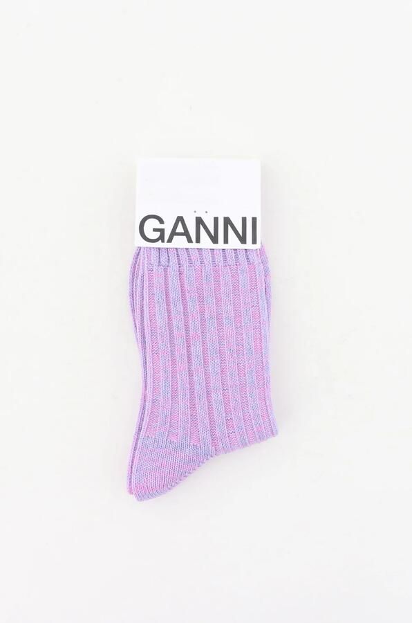Ganni sokken A6293 lilac chiffon