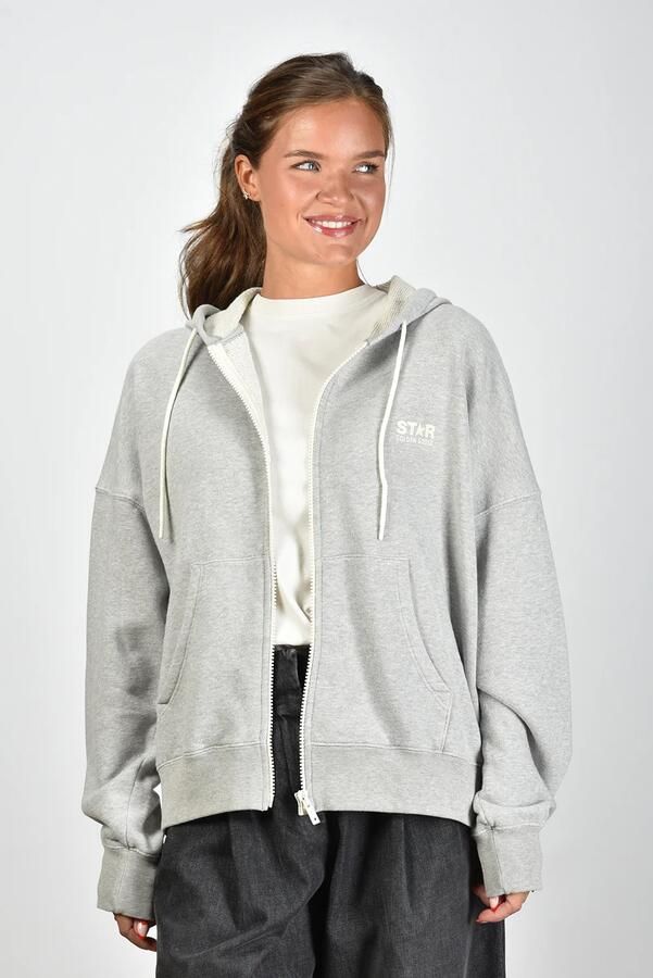 Golden Goose trui GUP01892.P001652.60513 alluminium melange gray