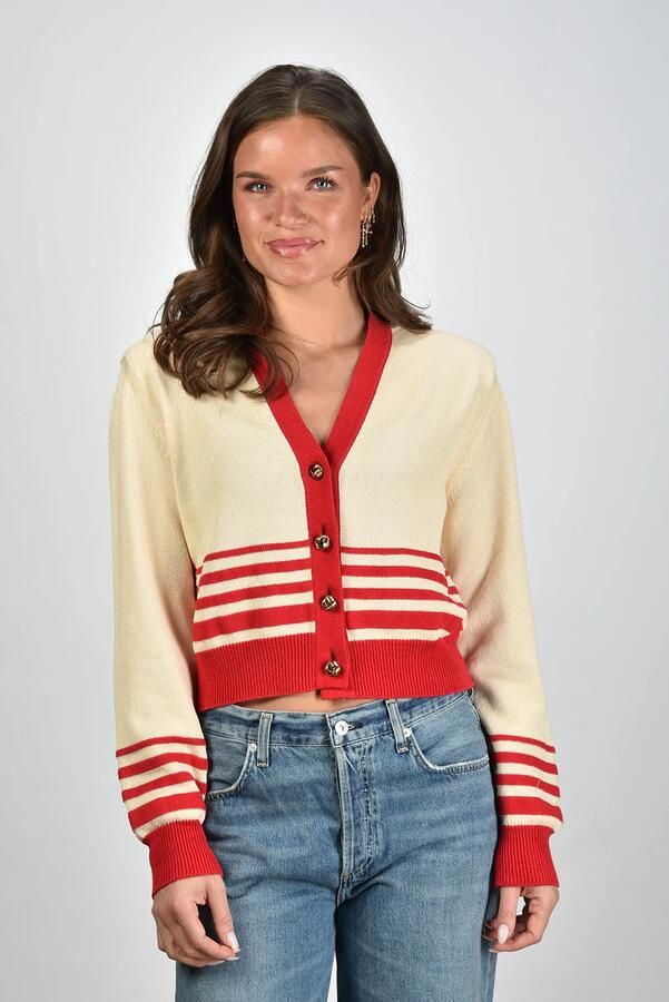 Golden Goose vest GWP02155.P001832.15722 shortbread haute red - Foto 1