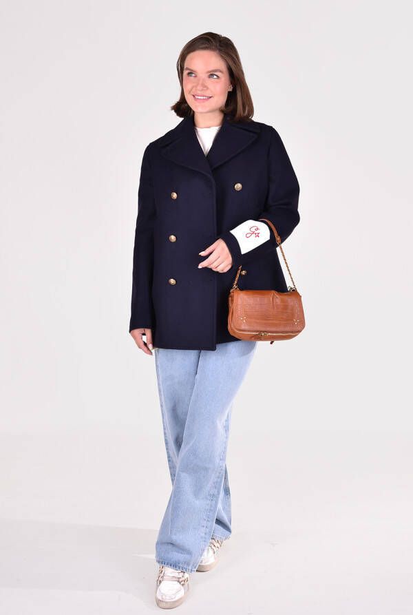 Golden Goose jas GWP01076.P000618 blauw