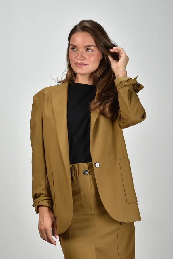 IRO blazer Camylle WM07CAMYLLE camel naturel
