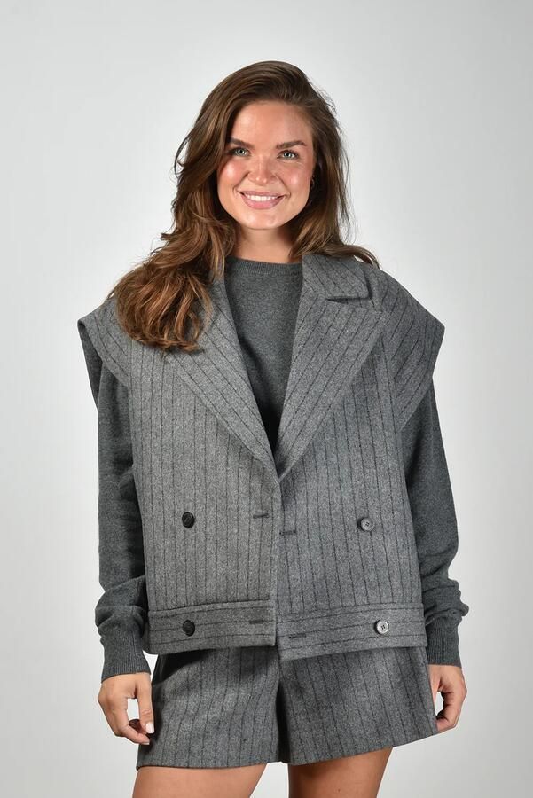 IRO gilet Nestia WM07NESTIA grey - Foto 1