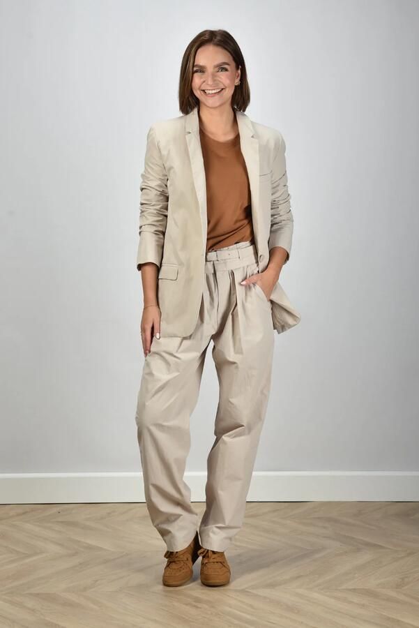 Isabel Marant Etoile blazer Dasia VE0520FA-C3G06E ecru