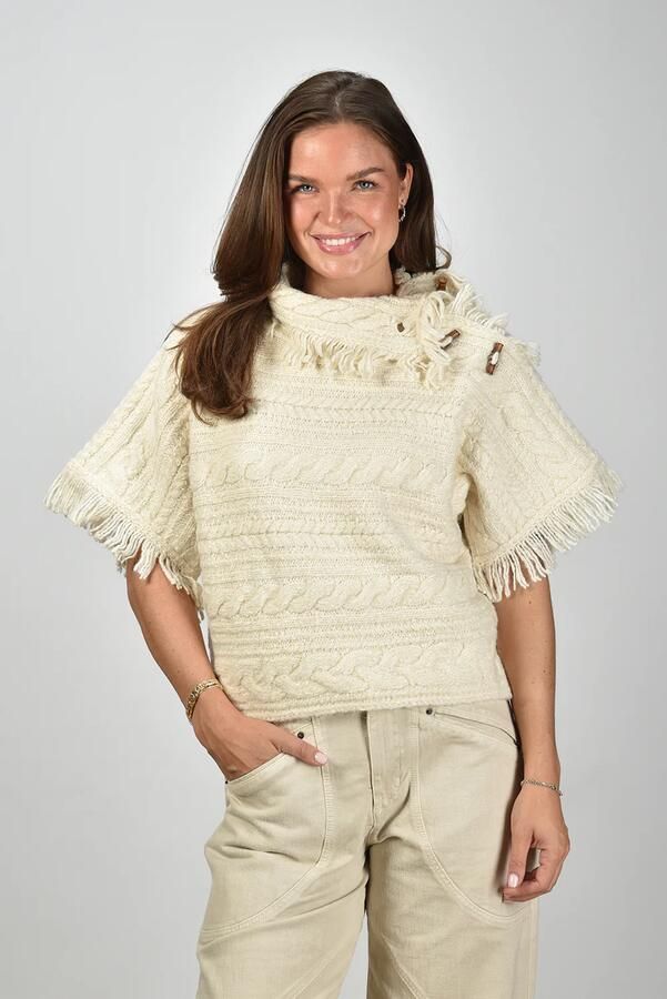 Isabel Marant Etoile trui Blanche PU0729FA-C3L02E ecru