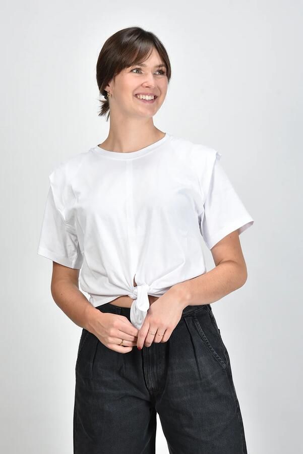 Isabel Marant t-shirt Zelikia TS0042FA-A1N41I white