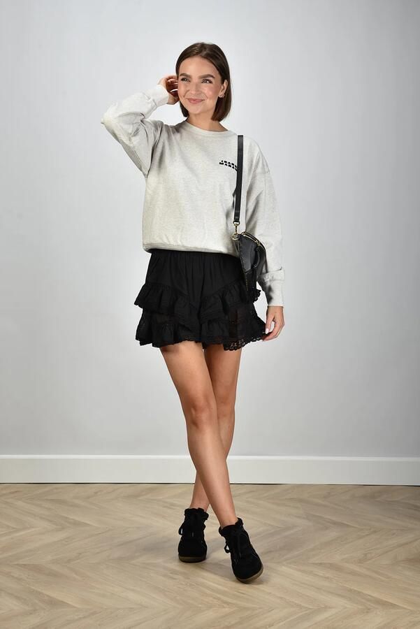 Isabel marant Katoenen sweatshirt voor vrouwen Beige Dames