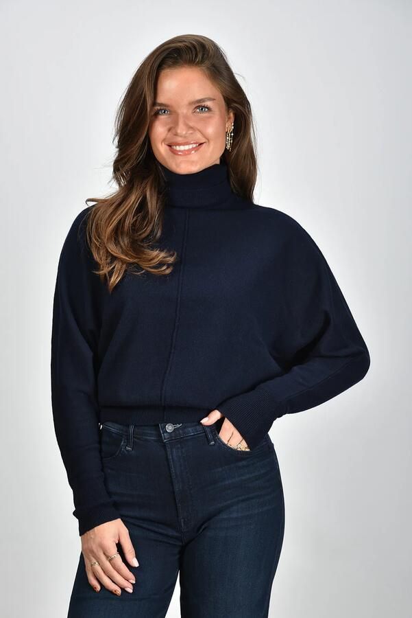 Lisa Yang trui Elisabetta 2025134 navy - Foto 1
