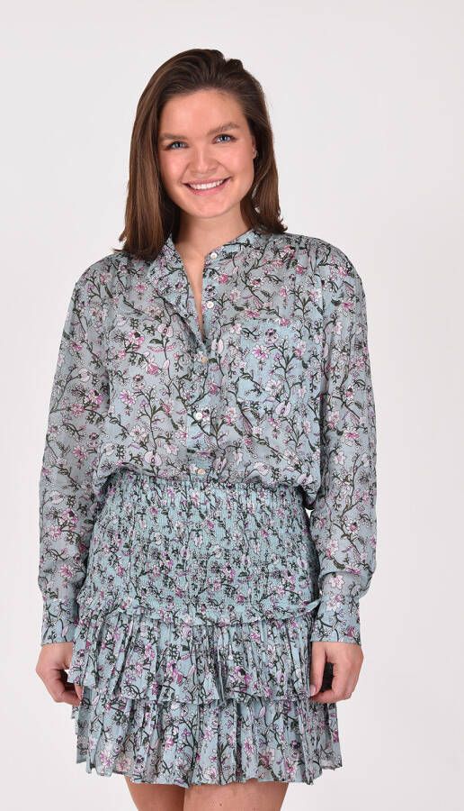 Marant Etoile blouse Mexika HT0028FA-A1J50E groen