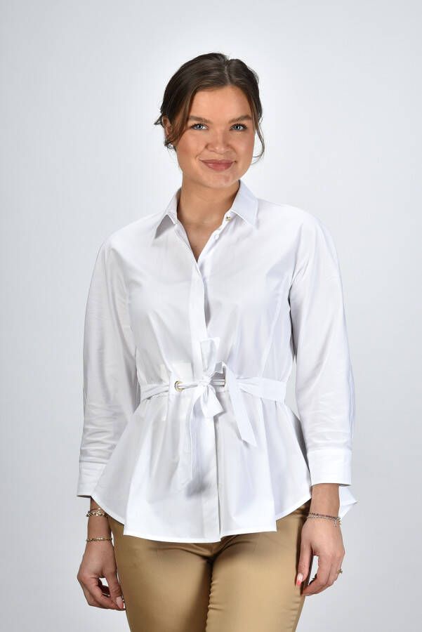 Max Mara blouse Cuneo wit