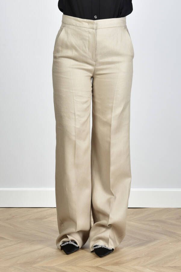 Max Mara broek Zarelia creme