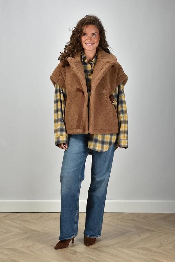 Max Mara gilet Newabavo 001 camel