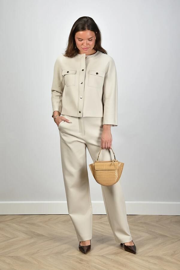 Max Mara S broek Grana 006 beige