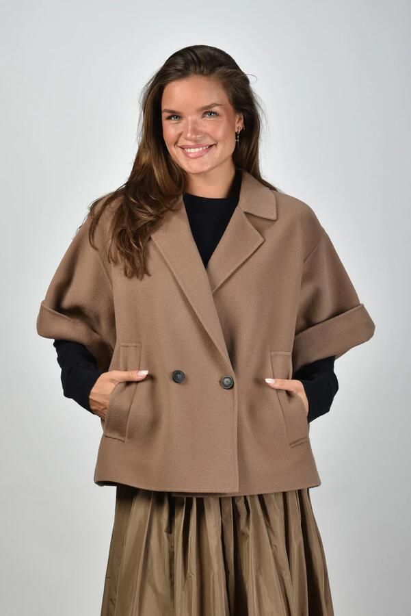Max Mara Weekend gilet Pera 087 light brown