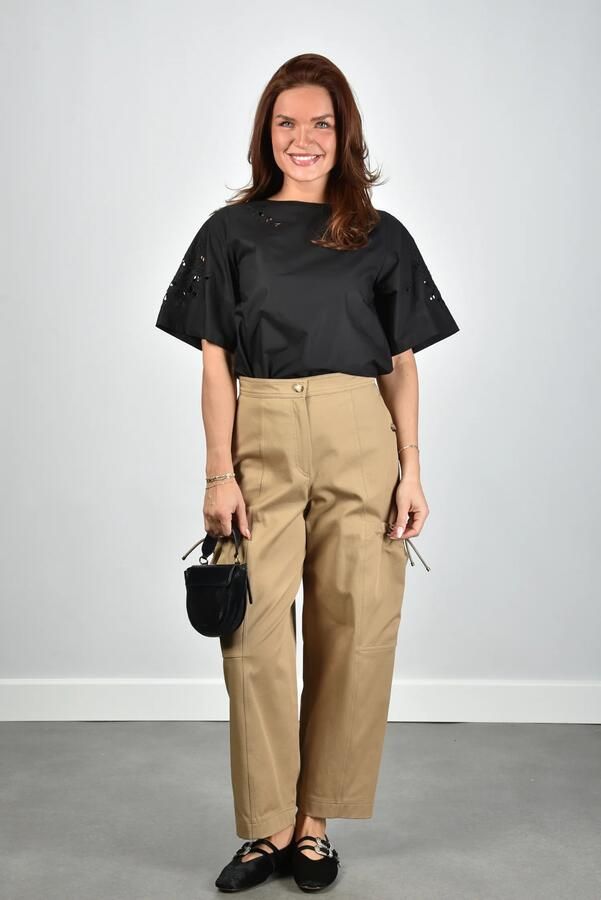 Weekend Max Mara regular fit T-shirt van zuivere katoen model 'TARGA'