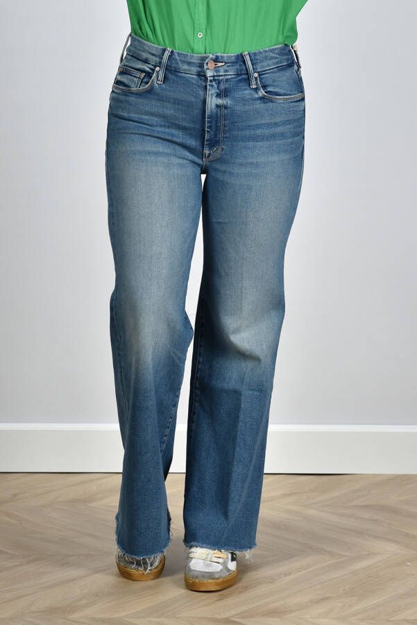 Mother jeans Roller Fray 1445-1008 B blauw