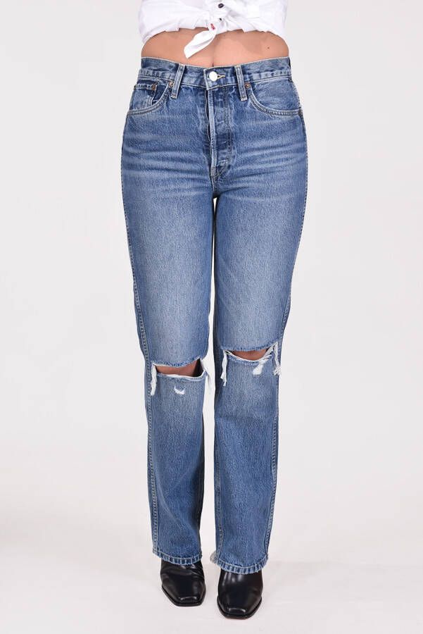 Re Done jeans 90s High Rise Loose 141-3WHRL C blauw