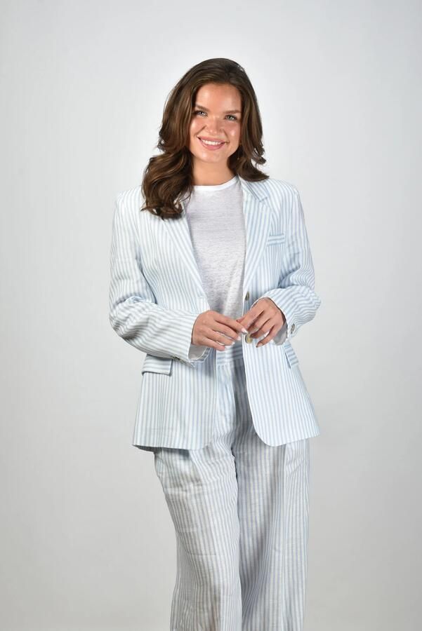 Semicouture blazer S5SS10-RG098 riga sky - Foto 1