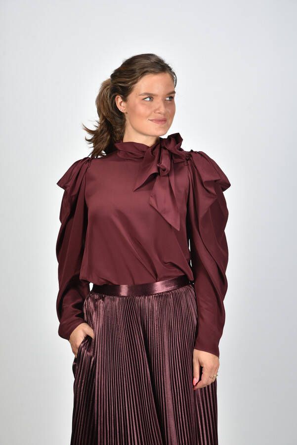 Ulla Johnson blouse Brea FA230215 rood