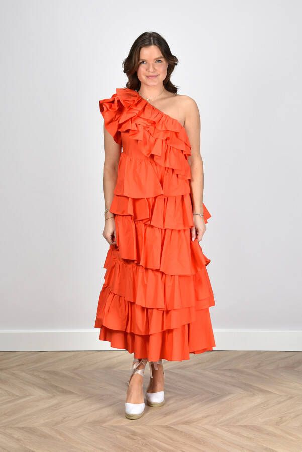 Ulla Johnson jurk Ariadne SP230186 oranje