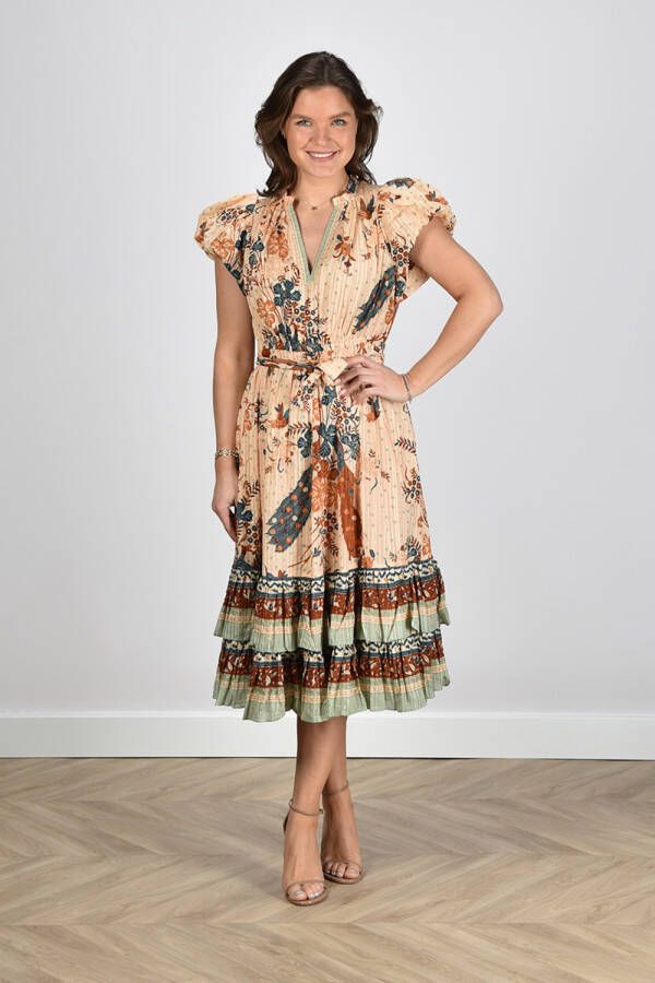 Ulla Johnson jurk Remi SP230181 beige