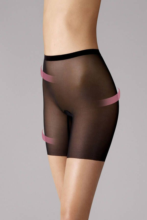 Wolford short Tulle Control 69552 zwart