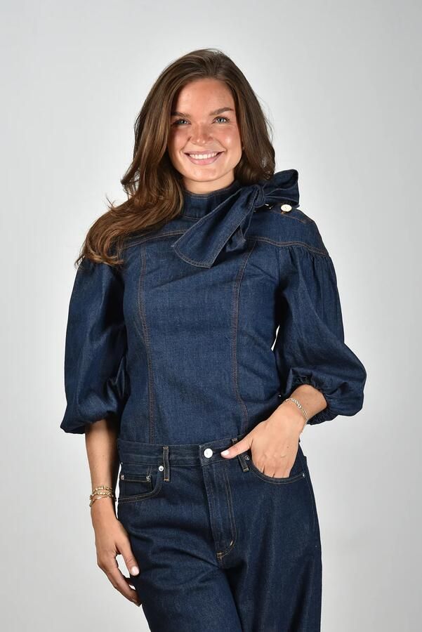 Zimmer n blouse Denim Fitted 5009TF25R ink