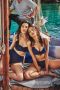 Marlies Dekkers alabama swing strapless bikini top wired padded deep blue waves - Thumbnail 6