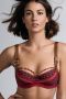 Marlies Dekkers arasaid balconette bh wired padded red pied de poule - Thumbnail 2