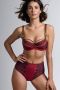 Marlies Dekkers arasaid balconette bh wired padded red pied de poule - Thumbnail 3