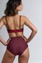 Marlies Dekkers arasaid balconette bh wired padded red pied de poule - Thumbnail 4