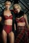Marlies Dekkers arasaid balconette bh wired padded red pied de poule - Thumbnail 5