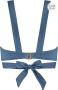 Marlies Dekkers cache coeur plunge balconette bikini top wired padded air force blue - Thumbnail 5