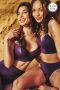 Marlies Dekkers cache coeur plunge balconette bikini top wired padded deep purple - Thumbnail 6