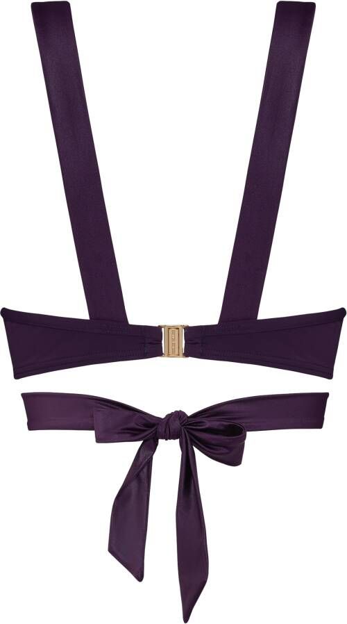 Marlies Dekkers cache coeur push up bikini top wired padded deep purple
