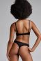 Marlies Dekkers carita plunge balconette bh wired padded black lace and sand - Thumbnail 4