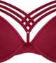 Marlies Dekkers dame de paris push up bh wired padded bordeaux and fuchsia - Thumbnail 6