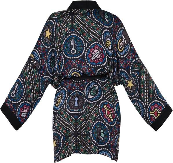 Marlies Dekkers ecclesia kimono stained glass print One Size