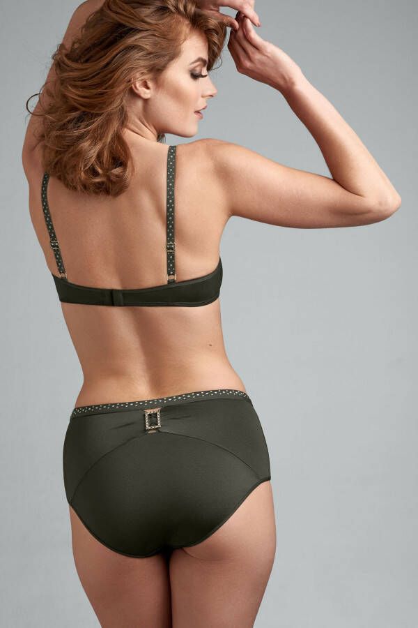 Marlies Dekkers emerald lady balconette bh wired padded emerald green
