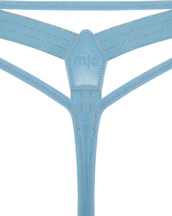 Marlies Dekkers gloria 4 cm string airy blue and gold