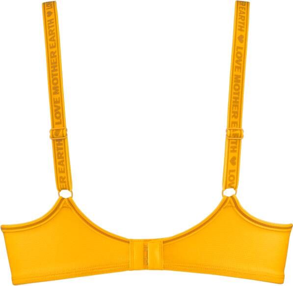 Marlies Dekkers lady leaf push up bh wired padded bright ochre