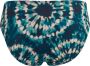 Marlies dekkers Swim bikinibroekje Lotus blauw ecru - Thumbnail 4