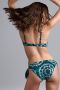 Marlies Dekkers lotus plunge balconette bikini top wired padded blue and green dye - Thumbnail 7