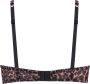 Marlies Dekkers night fever balconette bh wired padded black pink leopard - Thumbnail 6