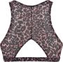 Marlies dekkers Style niet-voorgevormde bh Night Fever met panterprint zwart roze - Thumbnail 8