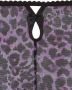 Marlies Dekkers peekaboo high waist slip black purple leopard - Thumbnail 6