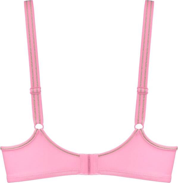Marlies Dekkers rebel heart push up bh wired padded pink and gold