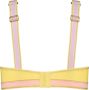 Marlies Dekkers samba queen balconette bh wired padded yellow and pink pastel - Thumbnail 6