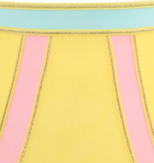 Marlies Dekkers samba queen high waist slip yellow and pink pastel