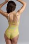 Marlies Dekkers samba queen plunge balconette body wired padded yellow and pink pastel - Thumbnail 3